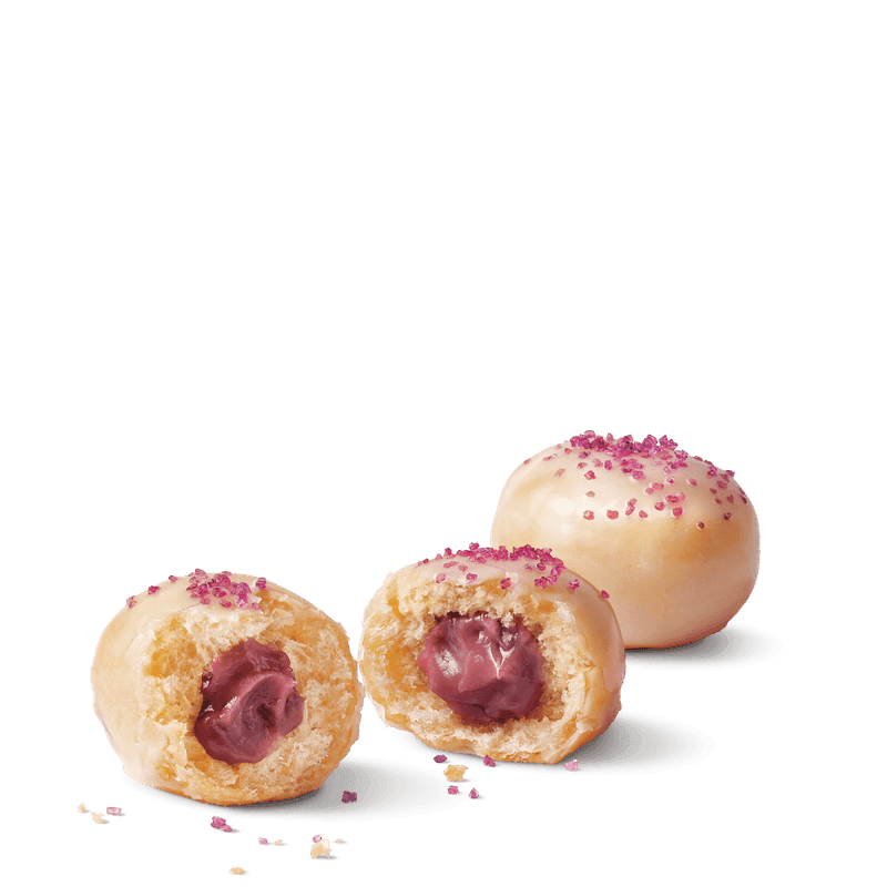 Blueberry Cheesecake Filled Timbit
