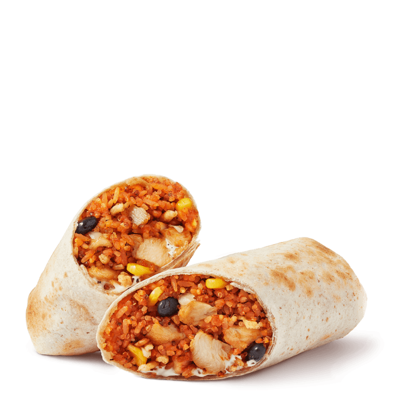 Cilantro Lime Sous Vide Chicken Wrap