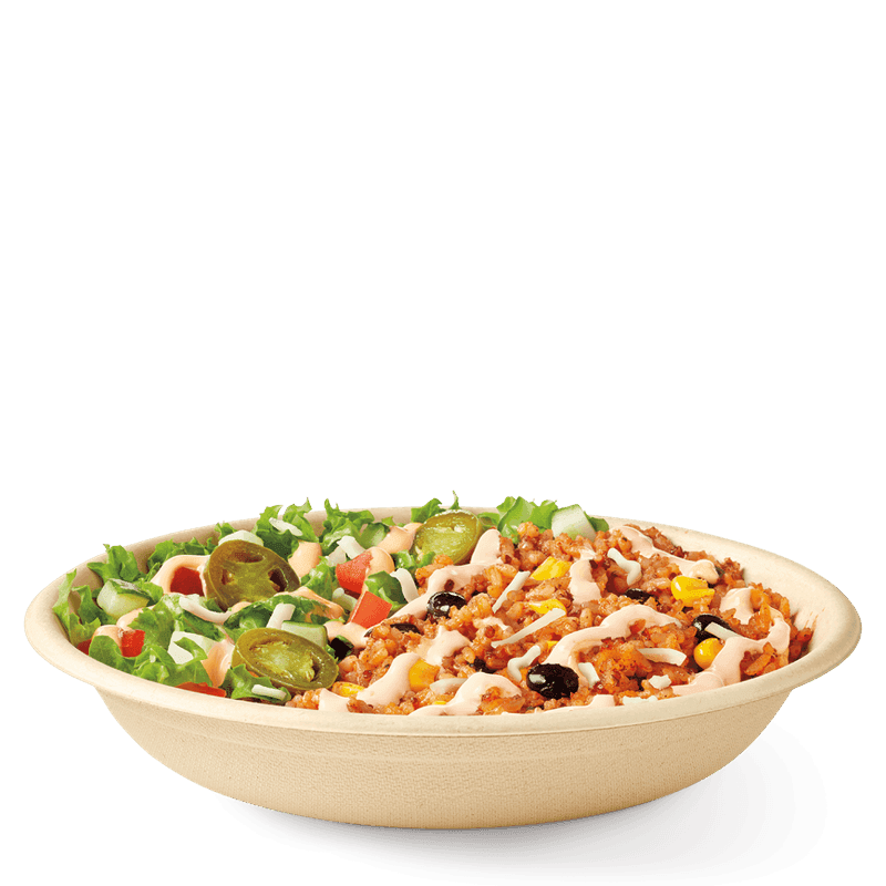 Habanero Veggie Loaded Bowl with Cheese