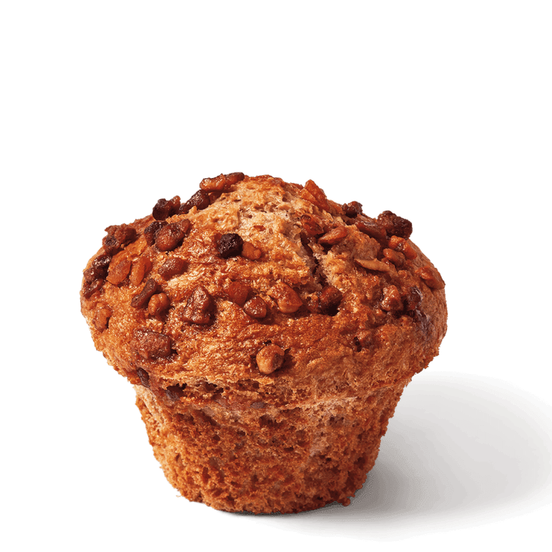 Whole Grain Pecan Banana Bread Muffin
