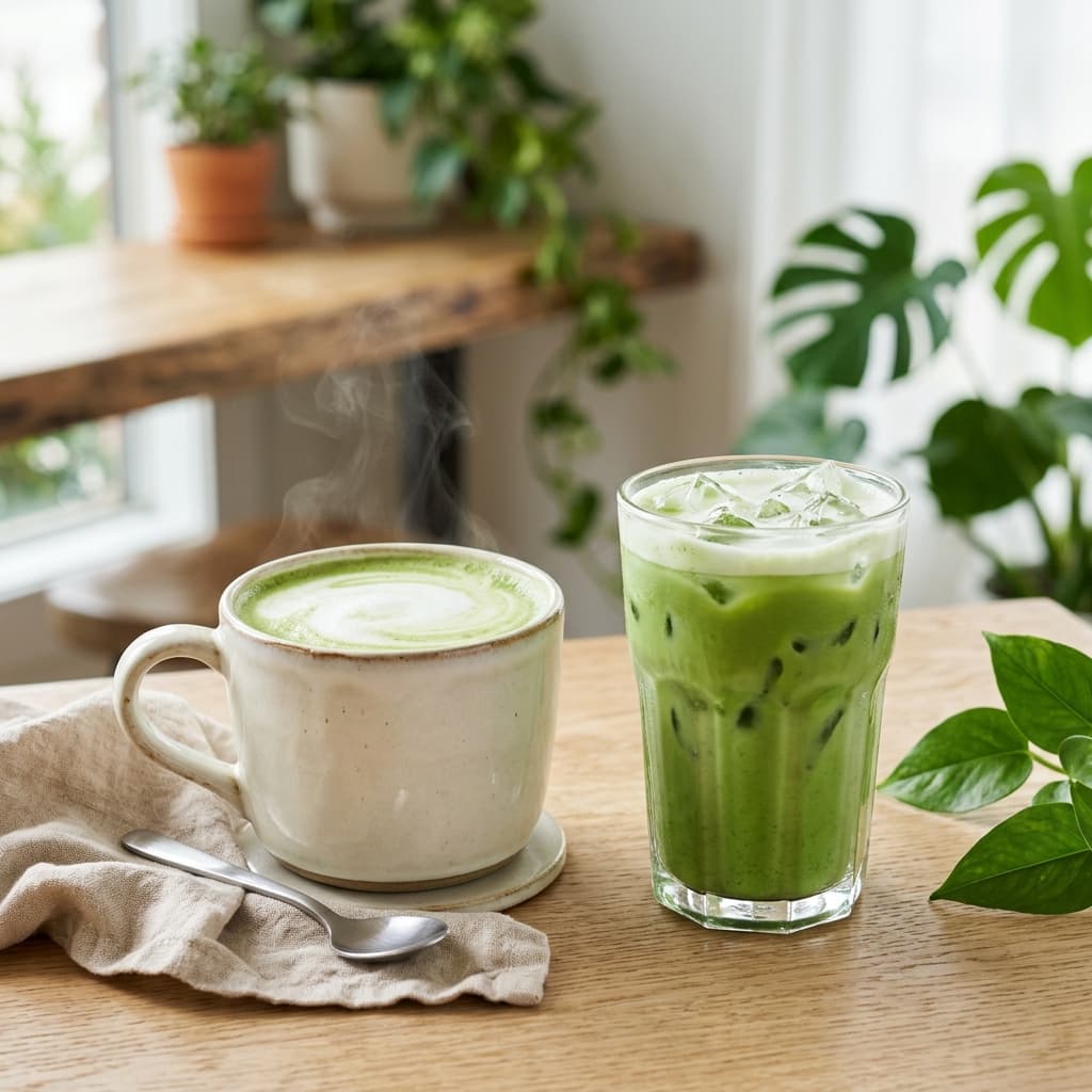 Tim Hortons Matcha drink
