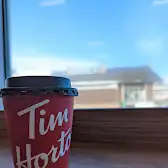 Tim Hortons storefront and interior at 1510-7 Mahogany Plaza Se, Calgary, AB