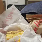 Tim Hortons storefront and interior at 2616 39th Ave Ne, Calgary, AB