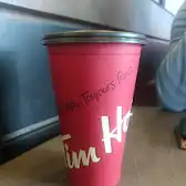 Tim Hortons storefront and interior at 3619 61st Ave Se, Calgary, AB