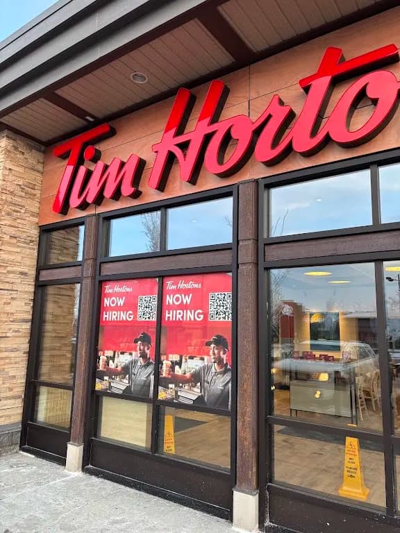 Tim Hortons storefront and interior at #4060 356 - Cranston Rd Se, Calgary, AB