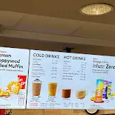 Tim Hortons storefront and interior at 201 54 St, Edson, AB