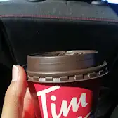 Tim Hortons storefront and interior at 4213 3rd Ave, Edson, AB