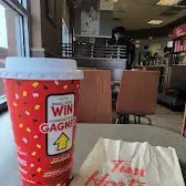 Tim Hortons storefront and interior at Unit 118, 800 Pine Rd, Strathmore, AB