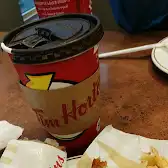 Tim Hortons storefront and interior at 1255 Sumas Way, Abbotsford, BC