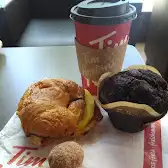 Tim Hortons storefront and interior at 6200 Mckay Ave, Burnaby, BC