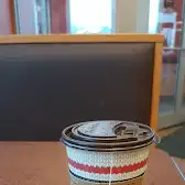 Tim Hortons storefront and interior at 4809 51 Ave, Chetwynd, BC