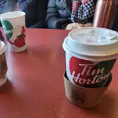 Tim Hortons storefront and interior at 8590 200th St Unit#100, Langley, BC