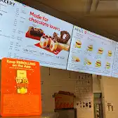 Tim Hortons storefront and interior at 19712 Fraser Hwy, Langley, BC