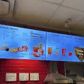 Tim Hortons storefront and interior at 20020 Willowbrook Dr, Langley, BC
