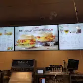Tim Hortons storefront and interior at 306 Terminal Ave, Vancouver, BC