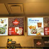 Tim Hortons storefront and interior at 5081 - Joyce St, Vancouver, BC
