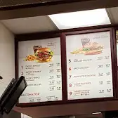 Tim Hortons storefront and interior at 40 University Ave, Saint John, NB