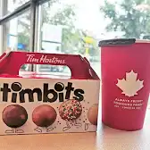 Tim Hortons storefront and interior at 6034 Lady Hammond Rd, Halifax, NS