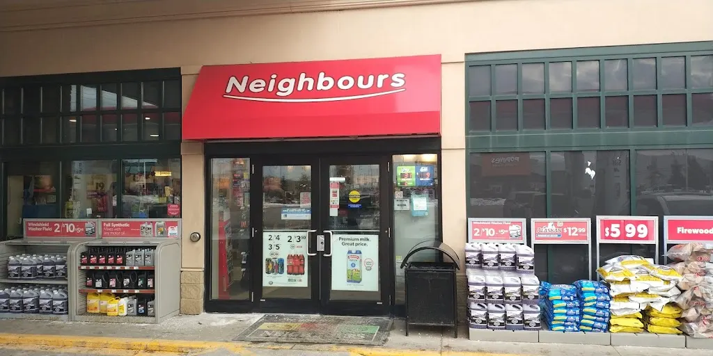 Tim Hortons storefront and interior at 151 Mapleview Dr West, Barrie, ON