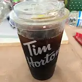 Tim Hortons storefront and interior at 837 Yonge St., Barrie, ON