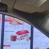 Tim Hortons storefront and interior at 43 Mountainash Rd, Brampton, ON