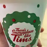 Tim Hortons storefront and interior at 515 Steeles Ave West, Brampton, ON