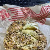 Tim Hortons storefront and interior at 2645 Steeles Ave East, Brampton, ON