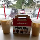 Tim Hortons storefront and interior at 500 Bloomfield Rd, Chatham, ON