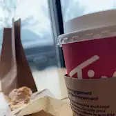Tim Hortons storefront and interior at 2606 Rutherford Road, Concord, ON