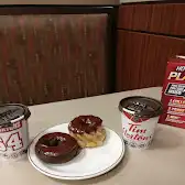 Tim Hortons storefront and interior at 1380 Marleau Ave, Cornwall, ON