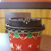 Tim Hortons storefront and interior at 644 Dixon Rd, Etobicoke, ON