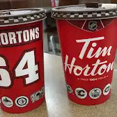 Tim Hortons storefront and interior at 2134 Montreal Road, Gloucester, ON