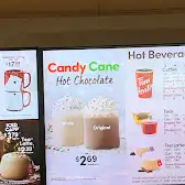 Tim Hortons storefront and interior at 1188 Rymal Rd East, Hamilton, ON