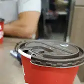 Tim Hortons storefront and interior at 1188 Rymal Rd East, Hamilton, ON