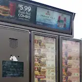 Tim Hortons storefront and interior at 6 Edgewater Road, Kanata, ON