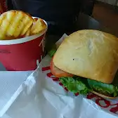 Tim Hortons storefront and interior at 29 Niagara Park Dr, Kingston, ON