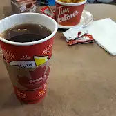 Tim Hortons storefront and interior at 1255 Fanshawe Park Rd West, London, ON