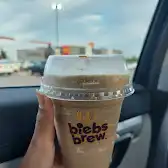 Tim Hortons storefront and interior at 1500 Major Mackenzie Drive W, Maple, ON