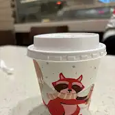 Tim Hortons storefront and interior at 5000 Hwy 7 E, Markham, ON