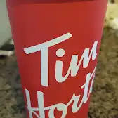 Tim Hortons storefront and interior at 6941 Derry Rd, Milton, ON