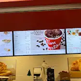 Tim Hortons storefront and interior at 1125 Bloor St, Mississauga, ON