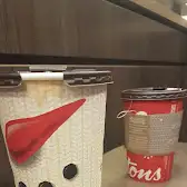 Tim Hortons storefront and interior at 3285 Derry Rd West, Mississauga, ON