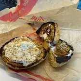 Tim Hortons storefront and interior at 5014 Dixie Rd, Mississauga, ON