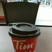 Tim Hortons storefront and interior at 895 Jane St, North York, ON