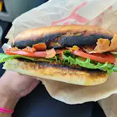 Tim Hortons storefront and interior at 4454 Innes Rd, Orleans, ON
