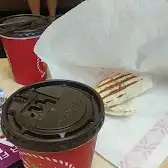 Tim Hortons storefront and interior at 275 Slater St, Ottawa, ON