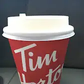 Tim Hortons storefront and interior at 1610 Walkley Rd, Ottawa, ON