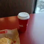 Tim Hortons storefront and interior at 1802 St Laurent Blvd, Ottawa, ON