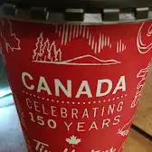 Tim Hortons storefront and interior at 1950 Walkley Rd, Ottawa, ON