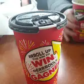Tim Hortons storefront and interior at 678-682 Kennedy Rd, Scarborough, ON